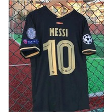 Fair City Barcelona/fc 2020/21 Sezonu Lionel Messi Özel Nostalji Forması