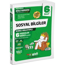 Gizli Yayınları 6. Sınıf Sosyal Bilgiler Müfredatın Gizli Dergisi