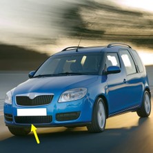 Renas Store Ön Tampon Alt Orta Izgara 5J0853677 Skoda Roomster ile Uyumlu 2006-2010