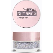 Renas Store Wemara Glımmer Sımlı Jel Far 001 Sılver Raınbow 6 ml