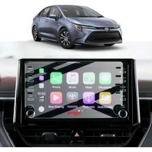 Renas Store Engo Toyota Corolla 8 Inç Multimedya & Navigasyon ile Uyumlu Ekran Koruyucu Parlak Nano