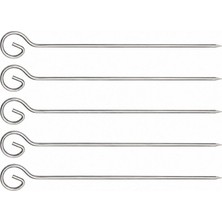 Dinç Kitchen Paslanmaz Çelik Servis Çöp Şişi 20 cm 5’li 20 cm
