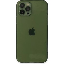 TeknoKapsül Newface Apple Iphone 12 Pro Max Kılıf Fly Lens Silikon - Yeşil