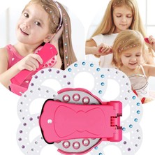 Renas Store Saç Parıltılı Pullu Kit - Saç Parıltılı Yama, Damga ve Zımba Aleti ile Saç Bedazzler Kiti. Kolay Saçlar Parıltılı Saçlar Parıltılı Damgalama - 180 Adet Parıltılı Pullar