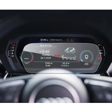 Renas Store Engo Audi A3 12.3 Inç Ile Uyumlu Mat Ekran Koruyucu 8y Dijital Gösterge