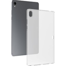 Renas Store Samsung Galaxy Tab S11 ile Uyumlu Kılıf Tablet Hibrit Silikon Case Kapak Şeffaf