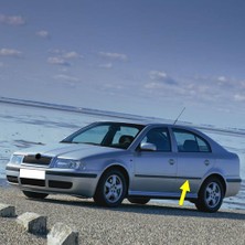 Renas Store Sol Arka Kapı Çıtası Bandı 1U4853753C Skoda Octavia A4 ile Uyumlu 2001-2009