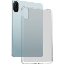 Renas Store Zore Xiaomi ile Uyumlu Redmi Pad 2 Kılıf Zore Tablet Süper Silikon Kapak Şeffaf
