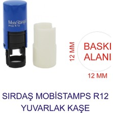 Sırdaş R12 Yuvarlak Kaşe  -  12 mm