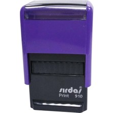 Sırdaş 910 Kişiye Özel Isim ve Ünvan Kaşesi Siyah Keçe