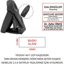 Kaşeciniz Trodat 9411 Cep Kaşe Siyah Makina Siyah Mürekkep