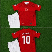 Fair City Türkiye Fifa 2026 Dünya Kupası Hakan Çalhanoğlu Çocuk Forması 2'li Set (Red)