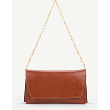 Beshora Taba Matias Zincir Askılı Kadın El ve Omuz Çantası – Şık Portföy Clutch