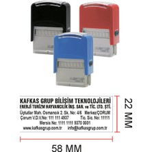 Matuya 13 "şirket Kaşesi " Kaşesi- Siyah Mürekkep