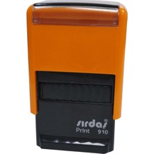 Sırdaş 910 Kişiye Özel Isim ve Ünvan Kaşesi Mavi Keçe