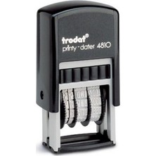 Trodat 4810 Tarih Damgası 3,8mm Ingilizce