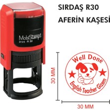 Kaşeciniz Sırdaş R30  Öğretmen - Aferin Kaşesi Model 3