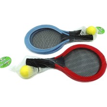 Empressco Tekli Güven Oyuncak Badmınton Raket Seti 2 Betmintın Raketi 1 Bedminton Topu Hediyeli Fileli 1+ Yaş