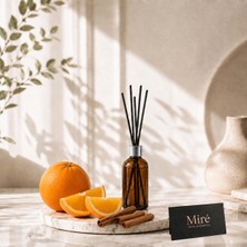 MumvemuM Premium Seri Noel Kokusu Çubuklu Oda Kokusu - Amber Şişe 50 ml