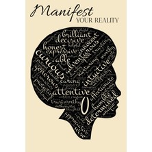 Renas Store Manifest Your Reality: Manifestation Journal - Daily Journal For Women