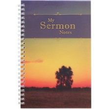 Renas Store Notebook Wirebound My Sermon Notes (Tree)