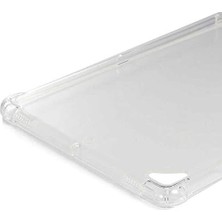Renas Store Zore Apple ile Uyumlu iPad 6 Air 2 Kılıf Tablet Nitro Anti Shock Silikon Kapak Renksiz