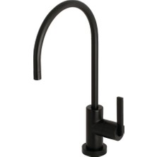 Renas Store Kingston Brass KS8190CTL Kontinental Su Filtrasyon Bataryası, 13,7 cm Ağız Erişiminde, Mat Siyah