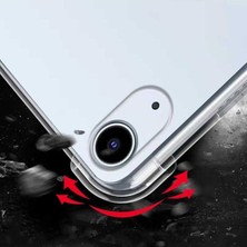 Renas Store Zore Apple ile Uyumlu iPad 11.nesil 2025 Kılıf Zore Tablet Nitro Anti Shock Silikon Kapak Renksiz