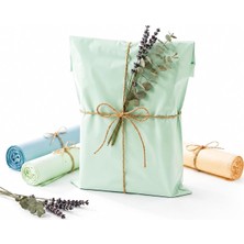 Renas Store 24X30 Pastel Yeşil Kargo Hediye Poşeti (10 Adet) Kargo Poşeti
