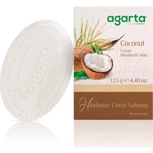 Renas Store Agarta Doğal El Yapımı Hindistan Cevizi Sabunu, 4.5 Oz, El Sabunu, Vücut Sabunu, Cilt Sabunu, Güzellik Sabunu, Temizlik,