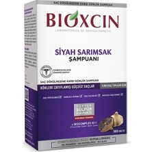 Renas Store Bioxcin Saç Dökülmesine Karşı Siyah Sarımsak Şampuanı, 300 Ml, Zayıflamış Güçsüz Saçlar Için