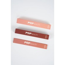 Renas Store Pop Beauty 3'lü Soyulabilir Dudak Kalemi Seti, Kalıcı Ruj Etkili, Peel-Off Lip Tattoo, Özel Kutulu Kozmetik Set