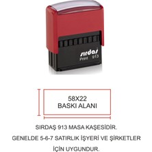 Sırdaş 913 Kişiye Özel Şirket Kaşesi