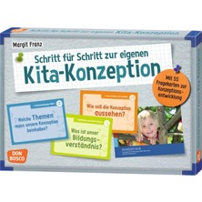 Renas Store Schritt Für Schritt Zur Eigenen Kita-Konzeption: Mit 55 Fragekarten Zur Konzeptionsentwicklung (Mein Beruf - Meine Kita. Don Bosco Bildkarten Für Ausbildung, Teamentwicklung & Qualitätsmanagement)