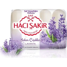 Renas Store Hacı Şakir Bahar Çiçekleri Lavanta Sabunu 4 Lü
