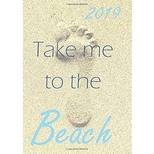 Renas Store My Bıg Fat Calendar 2019 - Take Me To The Beach - 1 Day Per Page, Dın A4