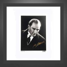 Paras Ticaret 10 Adet Kemal Atatürk Poster A5 Küçük Poster (Ebat: 20,9 cm x 14,8 Cm)