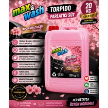 Max&Wash 20 kg Torpido Parlatıcı Süt Japon Kiraz Çiçeği Aromalı Gold Süt