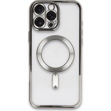 TeknoKapsül Iphone 16 Pro Max Kılıf Kross Magneticsafe Kapak - Titan Gri