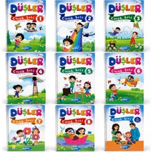 Düşler Çocuk Seti 9 Kitap Takım – 60 Ay ve Üzeri Okul Öncesi Eğitim Etkinlik Kitapları – Aile Katılım Kitabı – Spiral Cilt