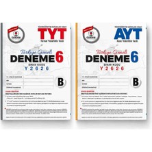 📚 Özdebir Yayınları Tyt + Ayt Türkiye Geneli Deneme 6 Ikili Set
