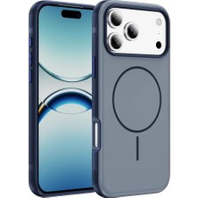 Gees Global    iPhone 17 Pro Max Neksa Magsafe Kapak - Lacivert
