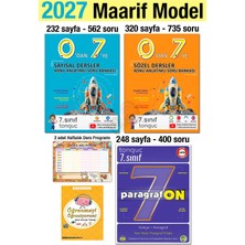 Tonguç Akademi 7. Sınıf 2027 0'dan 7'ye Konu Anlatımlı Soru Bankası Seti Paragrafon Yeni Müfredat Maarif Modeli
