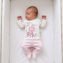 Yenidoğan Patikli Elbebek Baby %100 Pamuklu Takım