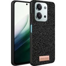 TeknoKapsül Onegif Xiaomi Redmi 15C 4g Bright Simli Kapak - Siyah