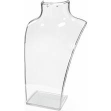 Stand Market Kolye Standı Akrilik, Takı Standı, Set Standı 14x21 cm Şeffaf