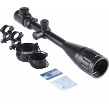 TeknoKapsül Tr-Nikula 6-24X50 Aoe Tüfek Dürbünü Çift Işık Kırmızı,yeşil Kaynaklı Zoomlu