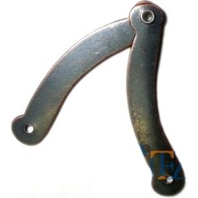 TeknoKapsül Sandık, Kutu Makası 8,5 cm - Küçük, Nikel, 1 Adet