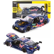 CCA Bmw M4 Dtm Red Bull Livery Metal Model Araba 1:24 Sesli Işıklı Açılır Kapılı