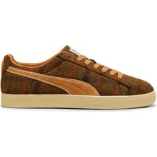 Puma Erkek Kahverengi Puma Clyde Harris Tweed Kahverengi Erkek Spor Ayakkabı & Sneaker